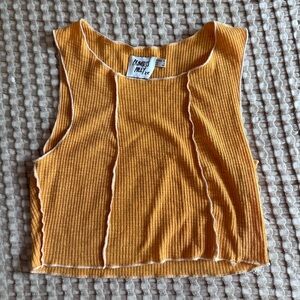 Orange Princess Polly crop top